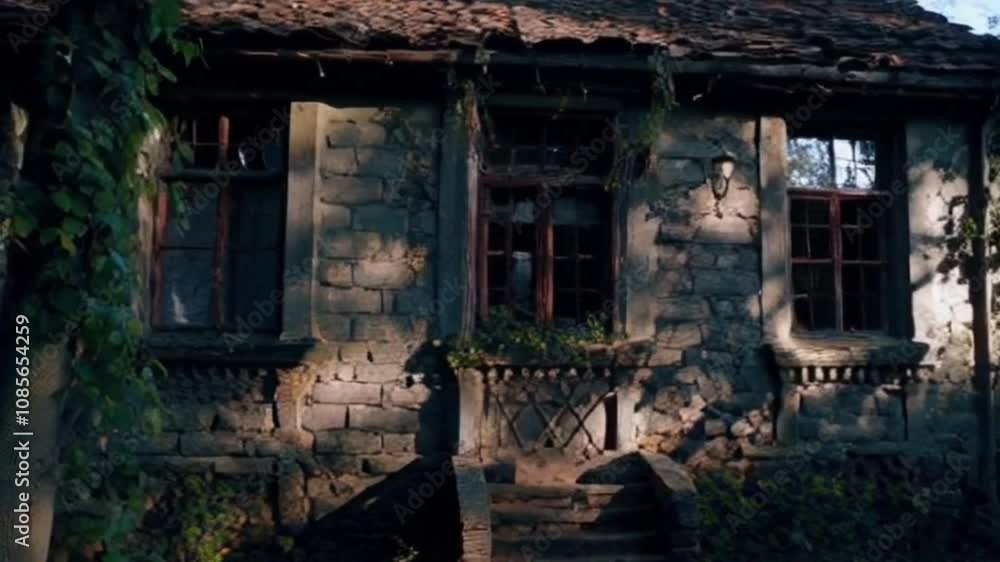 very scary and spooky old building very scary and spooky old building