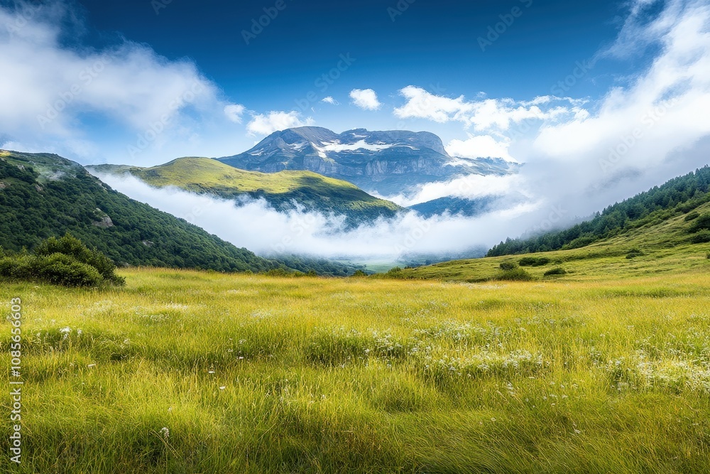 View on the mountain Pumori in Everest region - Himalayas, Nepal. Beautiful simple AI generated image View on the mountain Pumori in Everest region - Himalayas, Nepal. Beautiful simple AI generated image