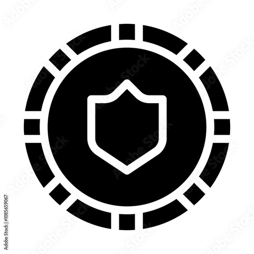 Shield solid icon