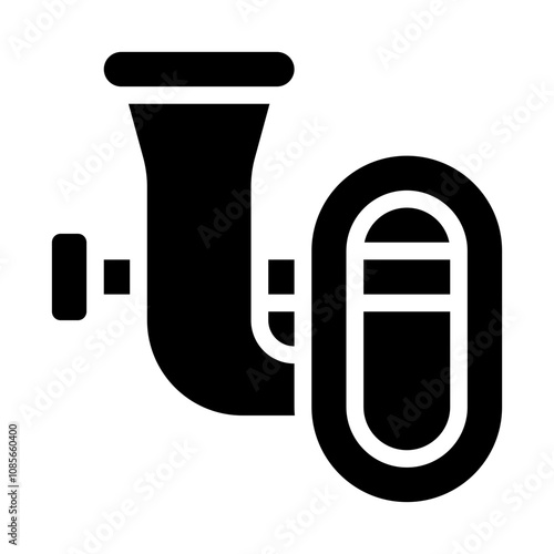 Tuba solid icon