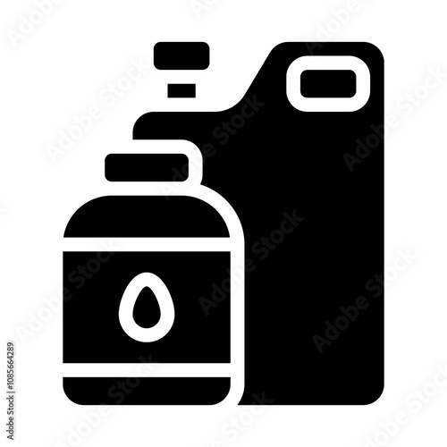 Bottle solid icon