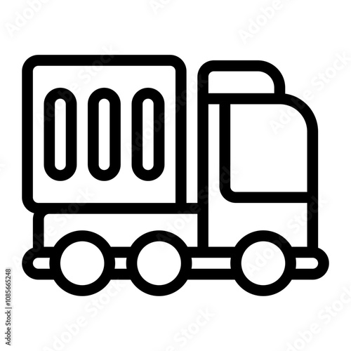 Container line icon