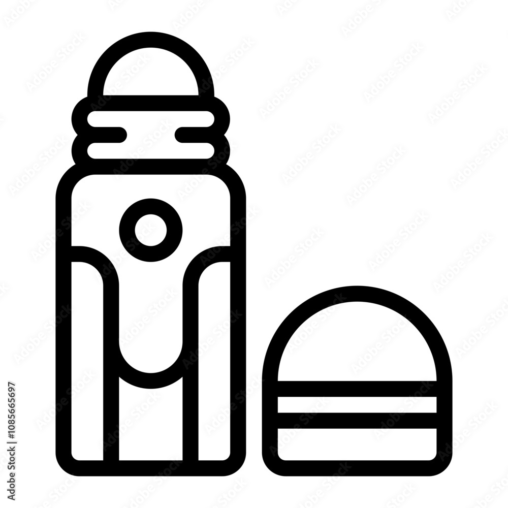 Deodorant line icon