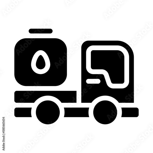 Delivery Truck solid icon