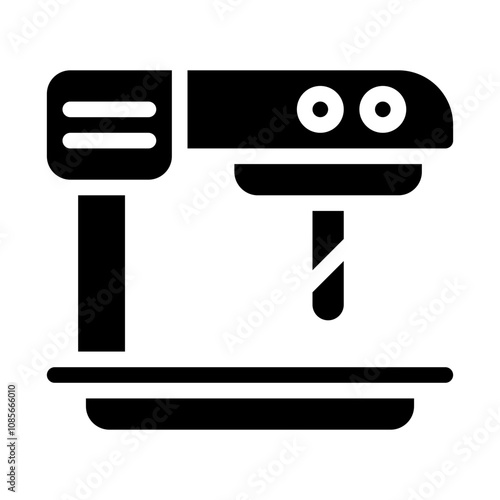 Drilling Machine solid icon