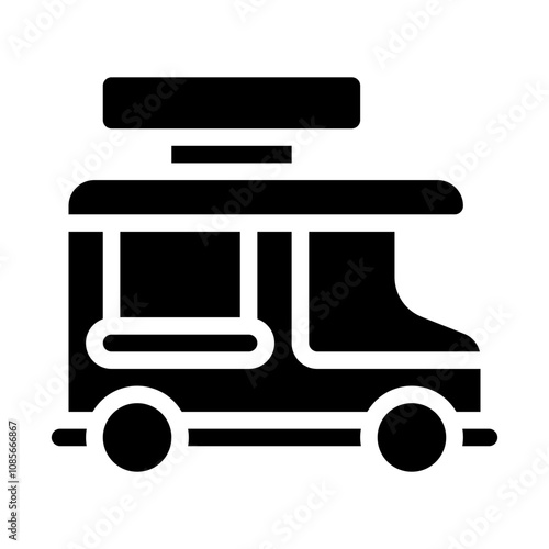 Food Truck solid icon