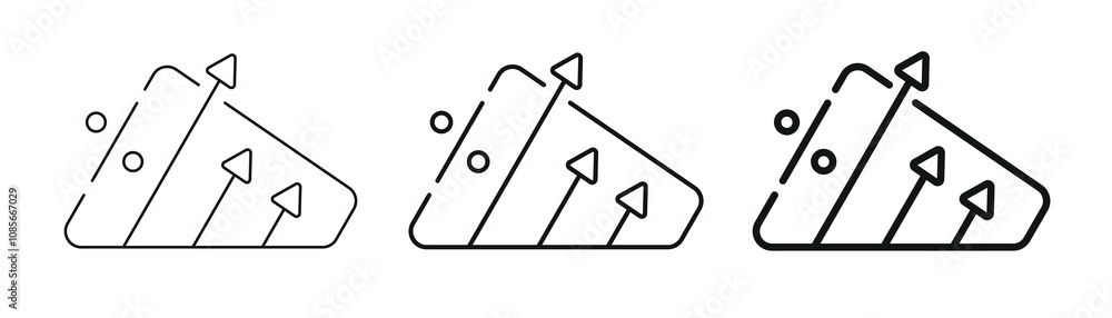 three arrow signs and percent symbol. triangular arrow signs and percent symbols three arrow signs and percent symbol. triangular arrow signs and percent symbols