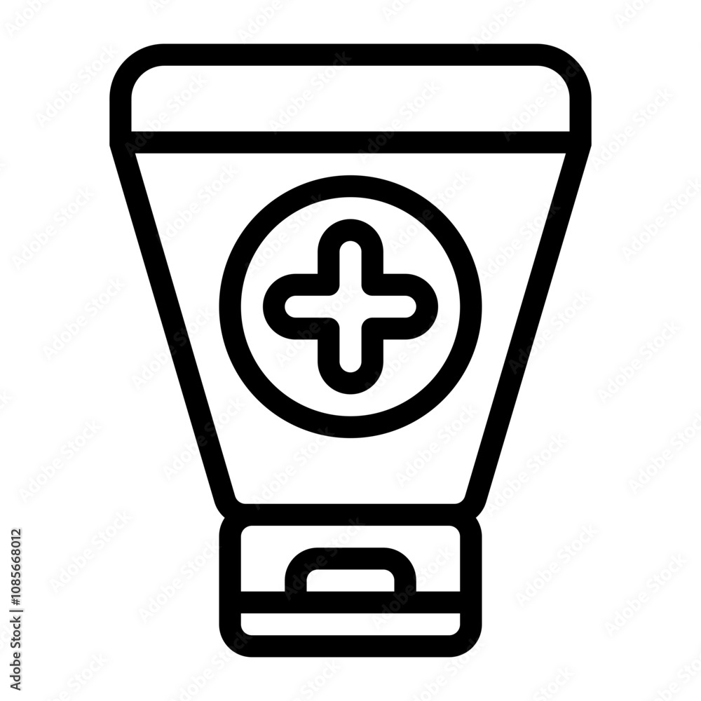 Lotion line icon Lotion line icon