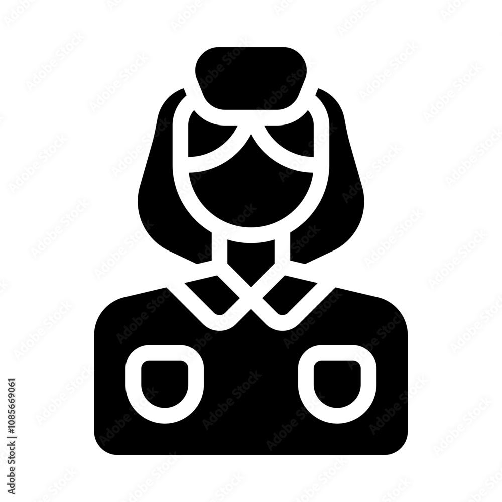 Nurse solid icon Nurse solid icon
