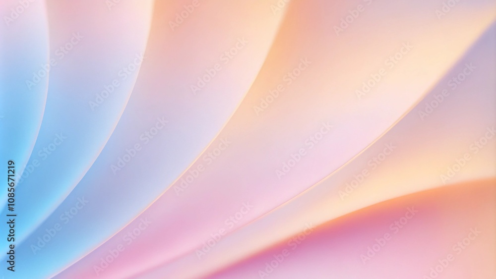 Abstract background with wavy and soft blue, pink and orange pastel colors. Modern pastel gradient background soft texture pattern. Abstract background wave-like design wave made up of different Abstract background with wavy and soft blue, pink and orange pastel colors. Modern pastel gradient background soft texture pattern. Abstract background wave-like design wave made up of different