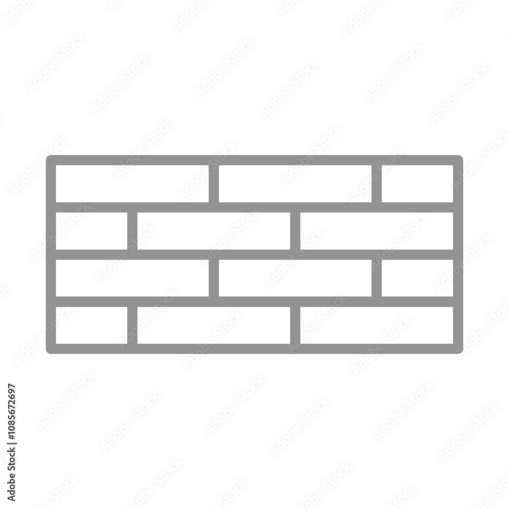 Brick Wall Icon Design Brick Wall Icon Design