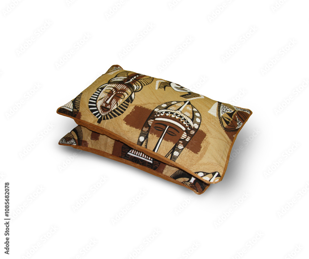 Naklejka premium Set of modern decorative pillows