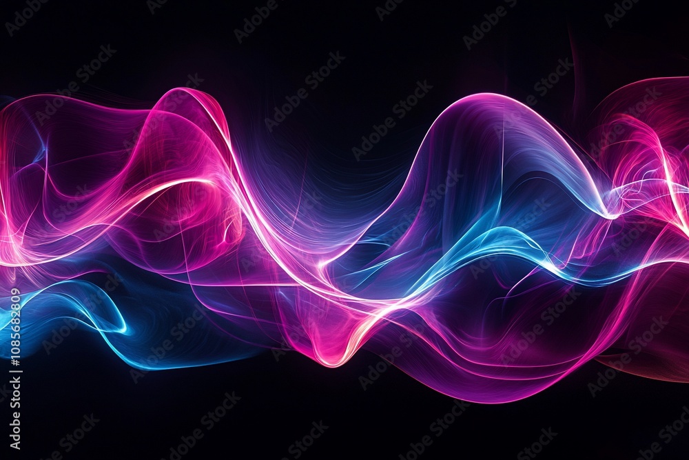 Vibrant Waves of Light: A Stunning Display of Colorful Energy Vibrant Waves of Light: A Stunning Display of Colorful Energy
