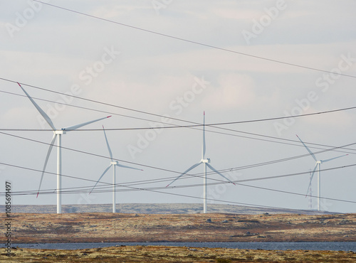 Wind power plants of the 