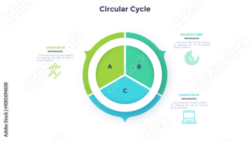 Modern Infographic Vector Template