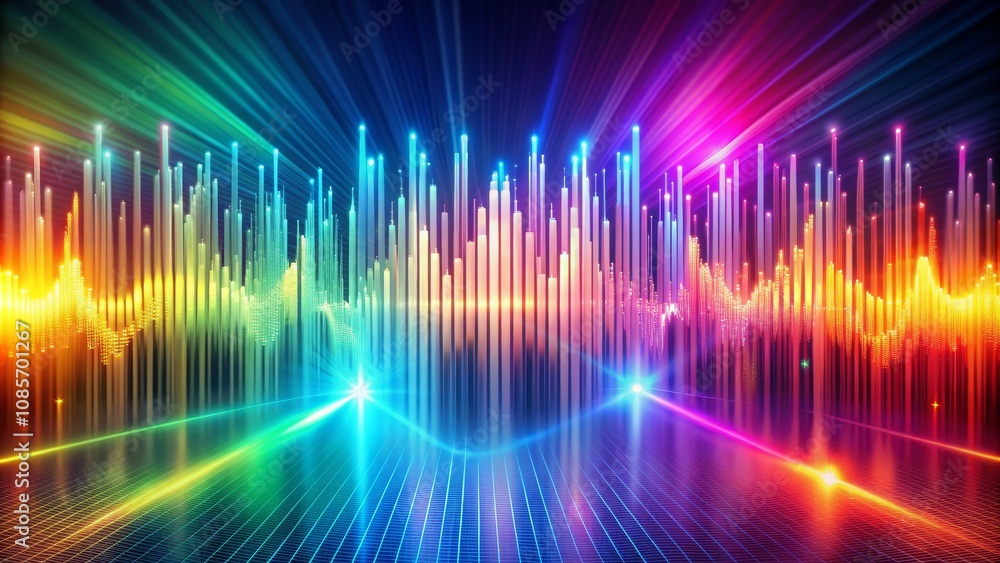 Neon Cityscape A vibrant composition of digital towers and glowing beams, creating a futuristic city, digital art, neon, abstract, cityscape Neon Cityscape A vibrant composition of digital towers and glowing beams, creating a futuristic city, digital art, neon, abstract, cityscape