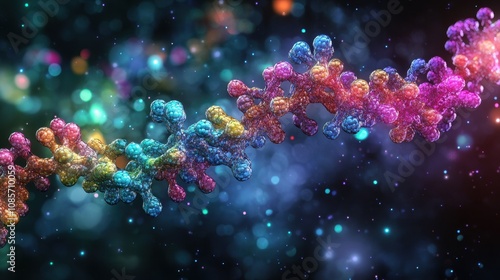 Analysis of DNA Molecules Using Anatomical Biochemistry Chains