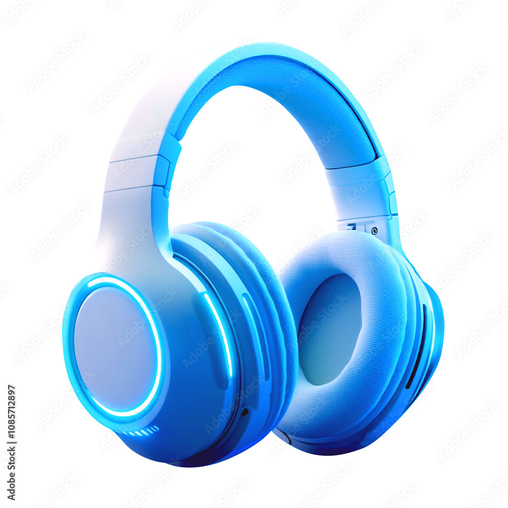 Headphone isolated on transparent background Headphone isolated on transparent background
