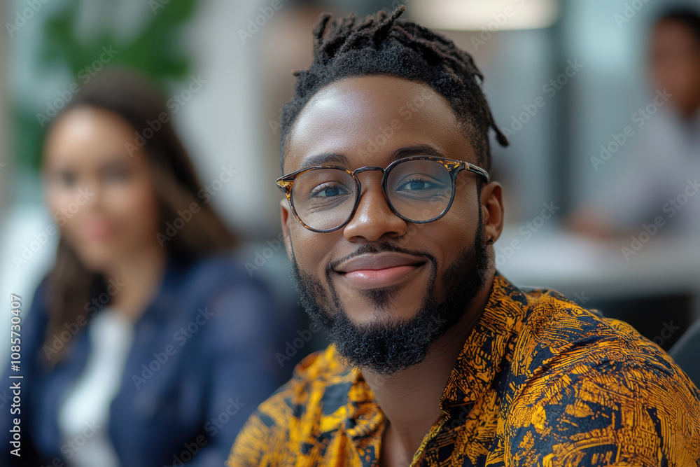 Group of Professionals Having an Interactive Brainstorm