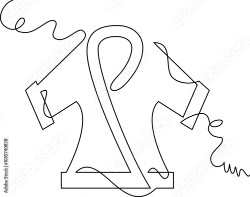 one line art bath robes vector illustration. line art, one continuous line, simple, hand drawn and sketch style. for icons, symbols, signs or logos