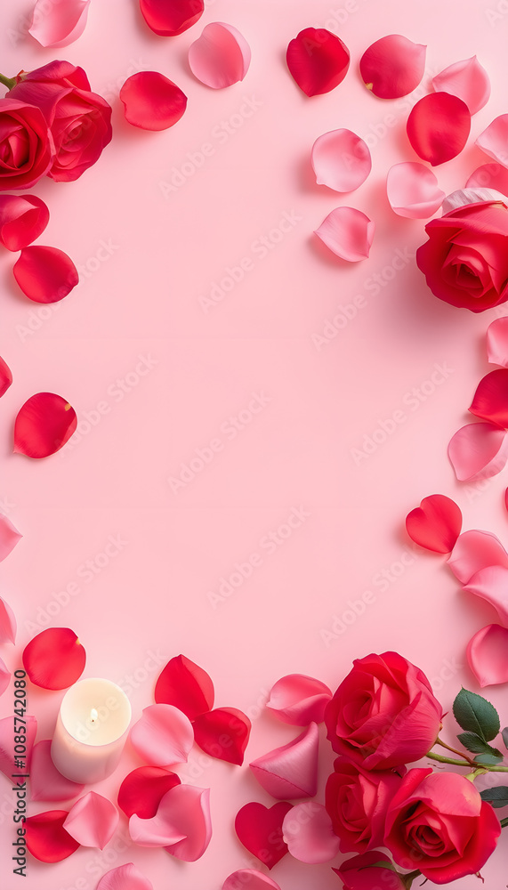 Valentine’s Day Romantic Background, with an empty space in the middle, perfect for placing a product or writing greetings and congratulations. Valentine’s Day Romantic Background, with an empty space in the middle, perfect for placing a product or writing greetings and congratulations.