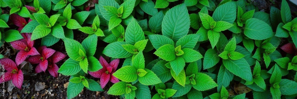 Vibrant bitter green background with textured leaves, growth, botanical, garden Vibrant bitter green background with textured leaves, growth, botanical, garden