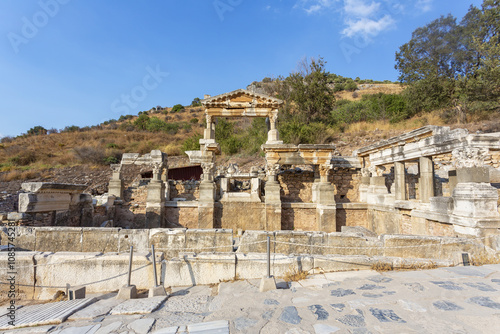 Fotografija Beautiful view of Ephesus, a very important archaeological site in Turkey