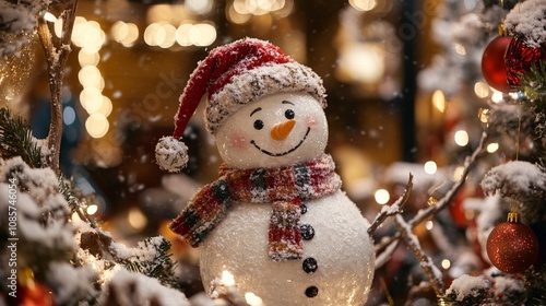Snowman Indoor Festive Decorations.