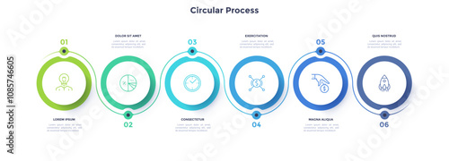 Modern Infographic Vector Template