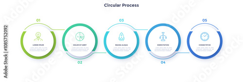Modern Infographic Vector Template