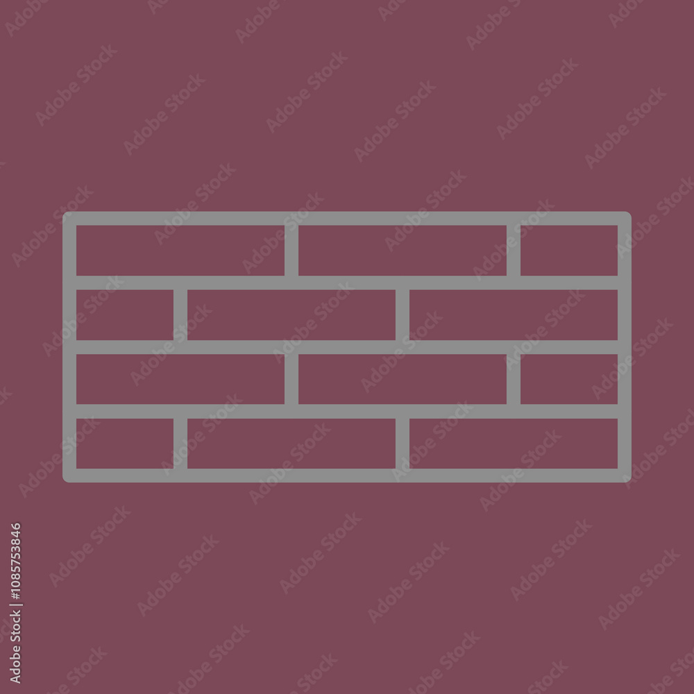 Brick Wall Icon Design