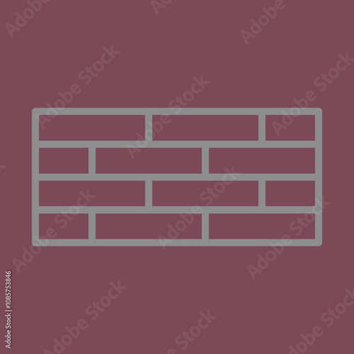 Brick Wall Icon Design