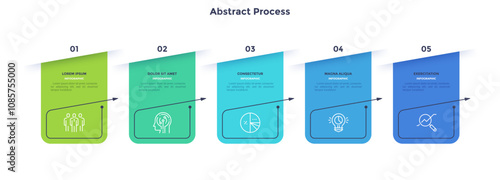 Modern Infographic Vector Template
