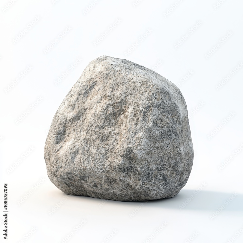 Smooth Gray Stone with Natural Texture and Unique Shape on a Light Background Suitable for Backgrounds and Textures in Design Projects Smooth Gray Stone with Natural Texture and Unique Shape on a Light Background Suitable for Backgrounds and Textures in Design Projects