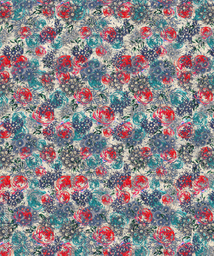 Seamless Pattern Illustrations for Designing in Unique and vibrant digital textile designs, crafted to bring elegance and sophistication to any fabric. Perfect for fashion, home decor
