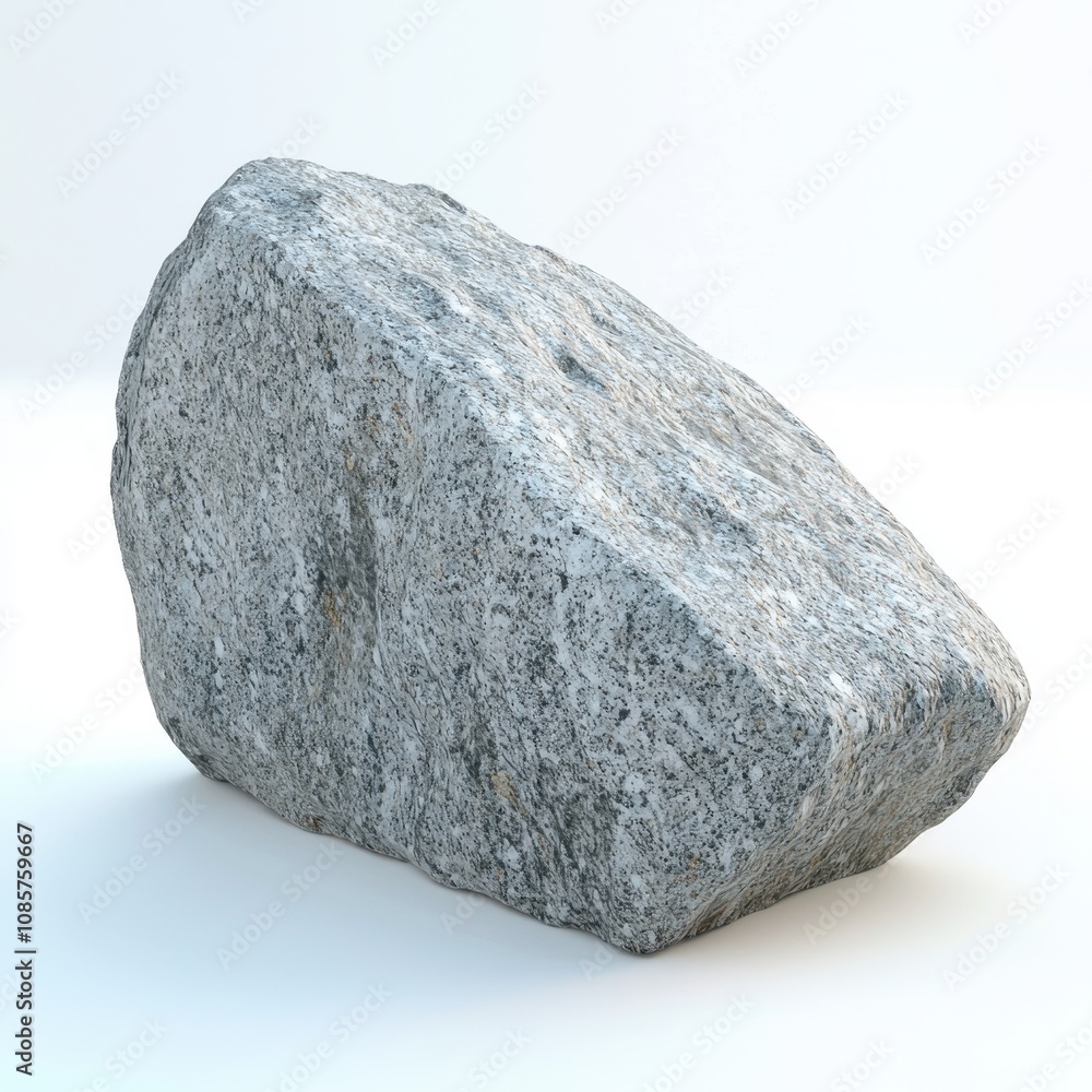 Natural Gray Rock with Rough Texture on a Light Background, Ideal for Environmental, Geological, and Outdoor Themes in Stock Photography Natural Gray Rock with Rough Texture on a Light Background, Ideal for Environmental, Geological, and Outdoor Themes in Stock Photography