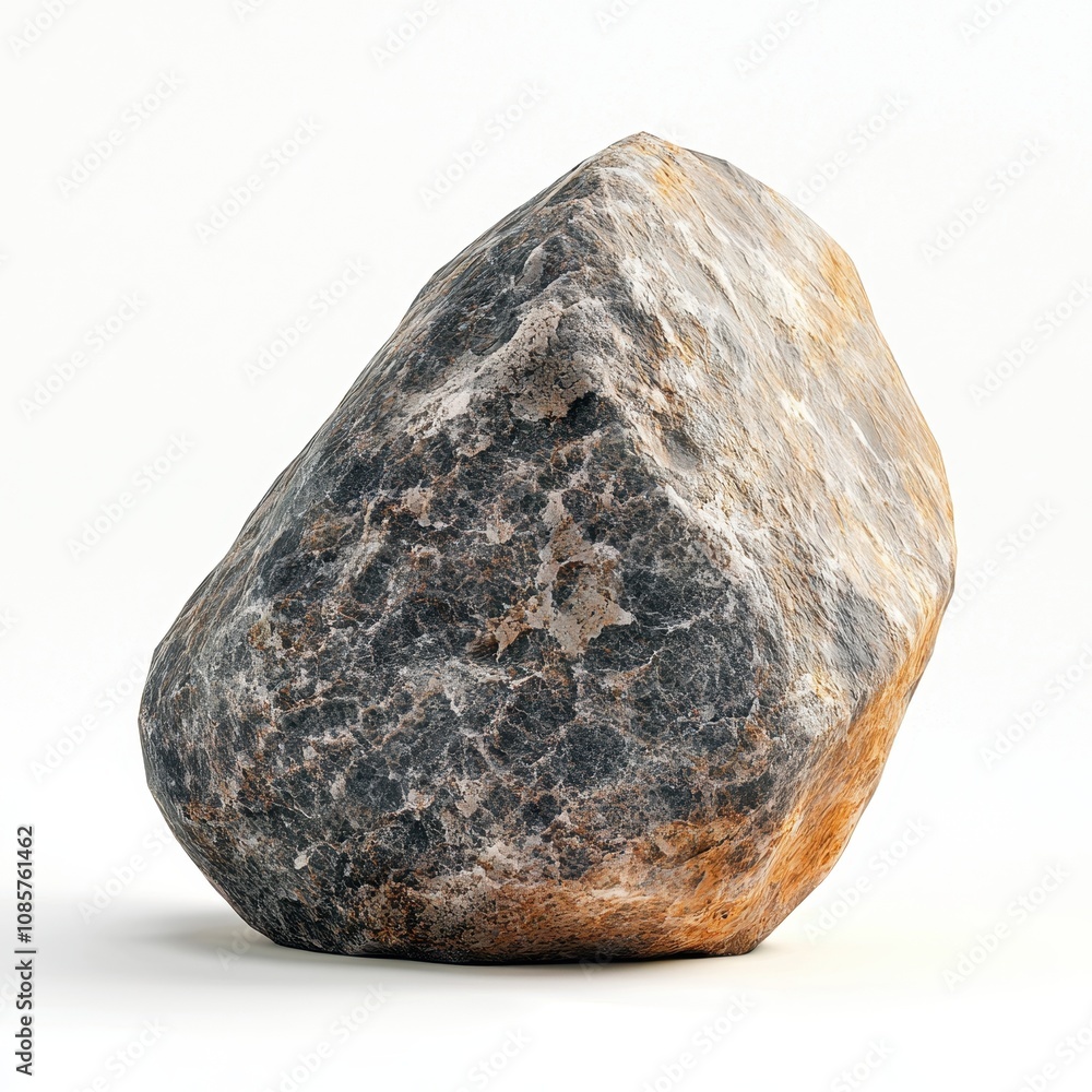 High-Quality Stone Rock Isolated on White Background Perfect for Natural Textures, Landscaping, or Earthy Aesthetic Design Projects and Illustrations High-Quality Stone Rock Isolated on White Background Perfect for Natural Textures, Landscaping, or Earthy Aesthetic Design Projects and Illustrations