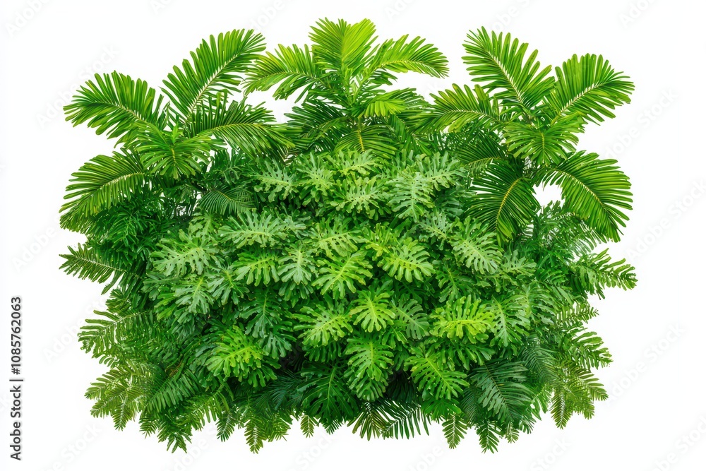 Lush green foliage showcasing vibrant tropical plants. Lush green foliage showcasing vibrant tropical plants.