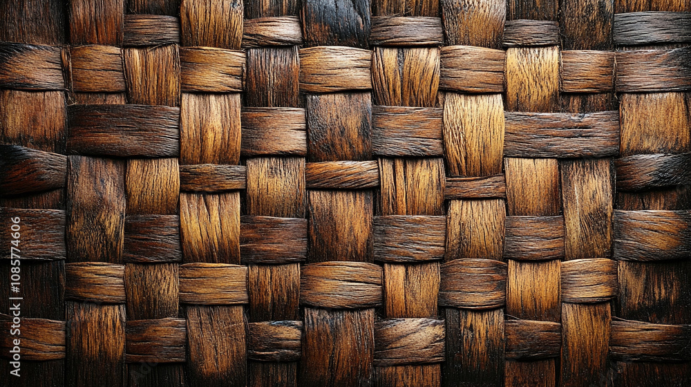 woven wood wall showcasing intricate patterns symbolizing order in chaos. The interlocking designs highlight balance, craftsmanship, and the interplay between nature and human ingenuity woven wood wall showcasing intricate patterns symbolizing order in chaos. The interlocking designs highlight balance, craftsmanship, and the interplay between nature and human ingenuity