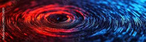  A hurricane eye made of stock charts, symbolizing the storm of financial volatility.
