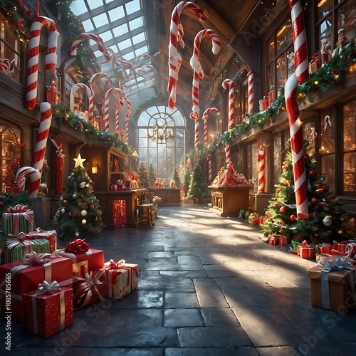 Inside Santa’s whimsical workshop