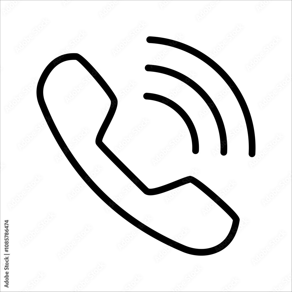 Phone flat icon. Call symbol. phone call sign. Vector Phone flat icon. Call symbol. phone call sign. Vector