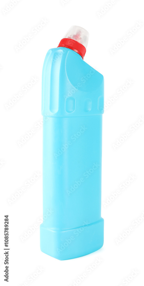 Bottle of cleaning product isolated on white Bottle of cleaning product isolated on white
