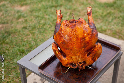 Golden Brown Deep Fried Turkey – Thanksgiving Main Course Perfection
