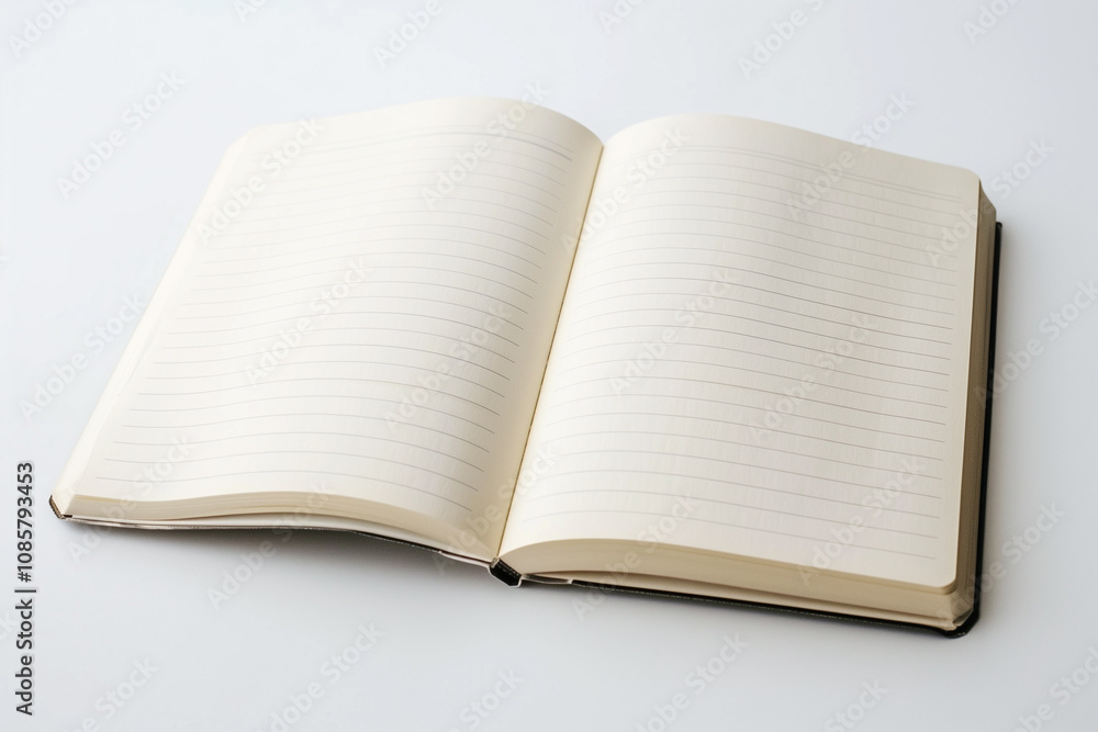 An open notepad with ruled lines, resting flat on a bright white backdrop, showing the faint texture of the paper. An open notepad with ruled lines, resting flat on a bright white backdrop, showing the faint texture of the paper.