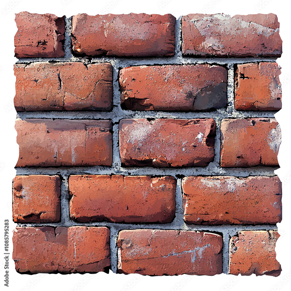 A close-up view of a rustic, weathered red brick wall, showcasing texture, color variations, and age for architectural backgrounds. A close-up view of a rustic, weathered red brick wall, showcasing texture, color variations, and age for architectural backgrounds.