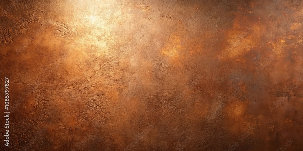 Obraz premium Warm Brown Textured Background with Subtle Light Effects