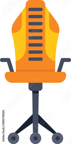 Ergonomic office chair providing comfort and support during long work hours