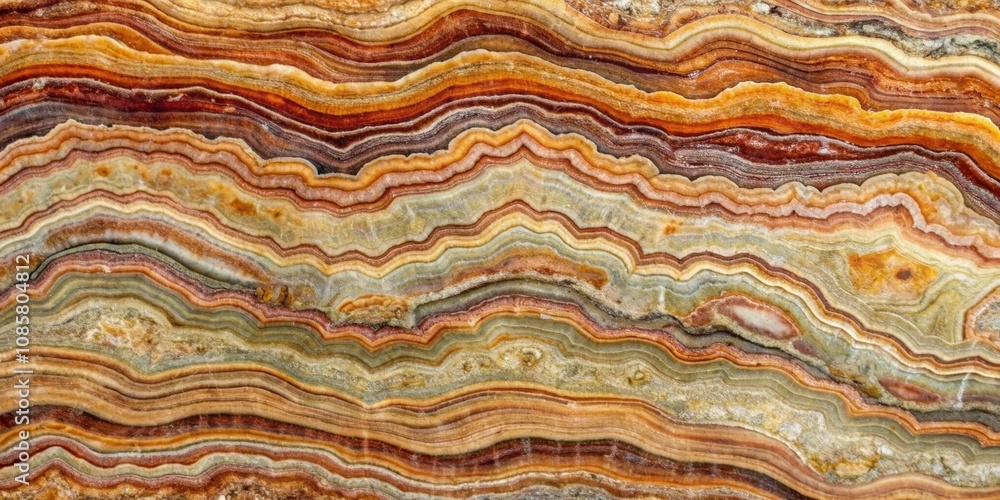 Wavy Onyx Stone Texture Macro View of Colorful Layers, Onyx, Gemstone, Mineral Wavy Onyx Stone Texture Macro View of Colorful Layers, Onyx, Gemstone, Mineral