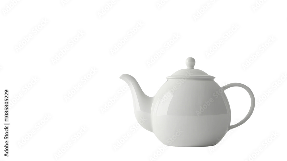Ceramic teapot transparent background Ceramic teapot transparent background